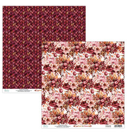 Mintay Papers Rust & Rose - 12x12 Pattern Paper #5