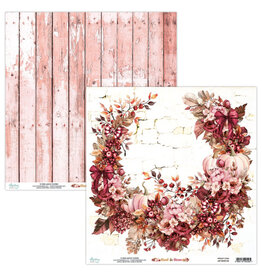 Mintay Papers Rust & Rose - 12x12 Pattern Paper #4