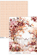 Mintay Papers Rust & Rose - 12x12 Pattern Paper #3