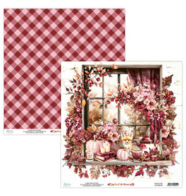 Mintay Papers Rust & Rose - 12x12 Pattern Paper #2