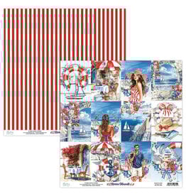 Mintay Papers Riviera Moments - 12x12 Paper 6