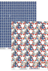 Mintay Papers Riviera Moments - 12x12 Pattern Paper #5