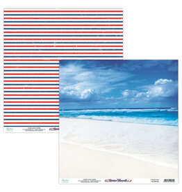 Mintay Papers Riviera Moments - 12x12 Pattern Paper #4