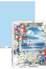 Mintay Papers Riviera Moments - 12x12 Pattern Paper #2