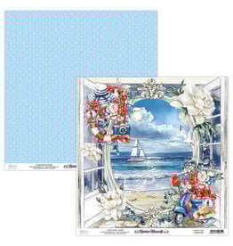 Mintay Papers Riviera Moments - 12x12 Paper 2