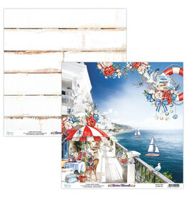 Mintay Papers Riviera Moments -12x12 Pattern Paper #1