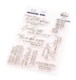 PINKFRESH STUDIO Sunshine & Smile - Stamps and Dies