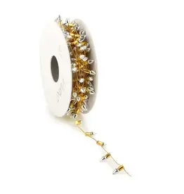 Spellbinders Vivant - Faux Light Silver-Gold 5.46 yards