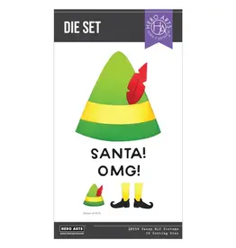 Hero Arts Sassy Elf Costume - Dies