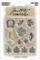 Tim Holtz - Idea-ology Tim Hotlz Idea ology - Christmas Metal Adorments
