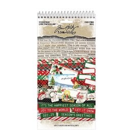 Tim Holtz - Idea-ology Tim Holtz- Christmas Sticker Book (2025)