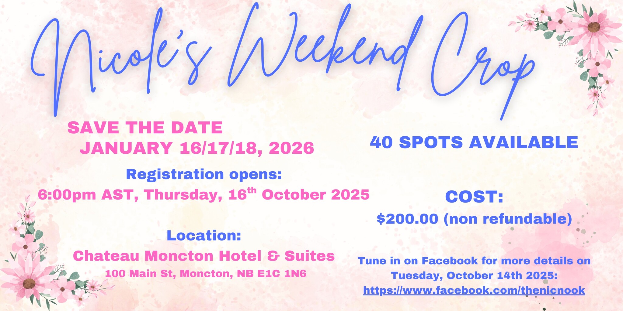 Nicole's Weekend Crop