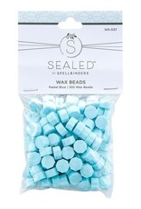 Spellbinders Sealed by Spellbinders Collection - Pastel Blue Wax Beads