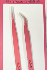 Pink & Main Fine Tip Tweezer Set