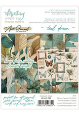 Mintay Papers Teal Dream - 6x8 Art Journal Paper Pad
