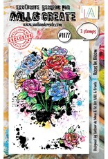 Aall and Create Roses In Bloom - Stamp