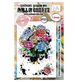 Aall and Create Roses In Bloom - Stamp