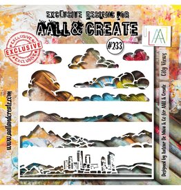 Aall and Create City Views- Stencil