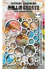 Aall and Create Bubblescape - Stencil