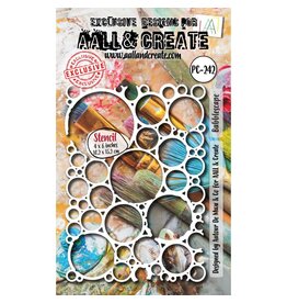 Aall and Create Bubblescape - Stencil