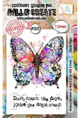 Aall and Create Floral Flyer - Stamp