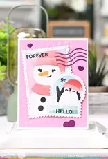 Waffle Flower Nesting Postage Collage - Stamp