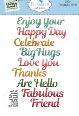 Elizabeth Craft Designs Everyday Big Words - Die