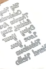 Elizabeth Craft Designs Everyday Big Words - Die
