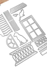 Elizabeth Craft Designs Through The Window - Dies