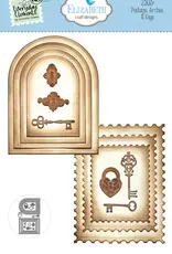 Elizabeth Craft Designs Postage, Arches & Keys - Dies