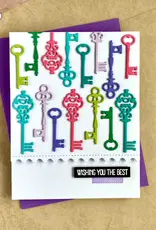 Elizabeth Craft Designs Postage, Arches & Keys - Dies