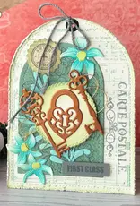 Elizabeth Craft Designs Postage, Arches & Keys - Die