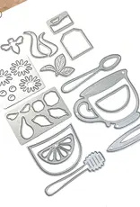Elizabeth Craft Designs Tea Time - Dies