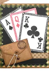 Elizabeth Craft Designs Playing Card Collage - Stamp