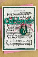 Elizabeth Craft Designs Music & Ornate Frame- Stamp