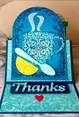 Elizabeth Craft Designs Music & Ornate Frame- Stamp