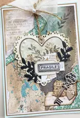 Elizabeth Craft Designs Lace, Heart & Doily - Die