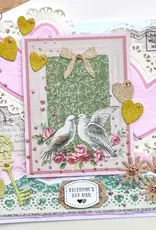 Elizabeth Craft Designs Lace, Heart & Doily - Die