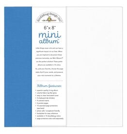 Doodlebug Design 6x8 - Doodlebug Mini Album - Blue Jean