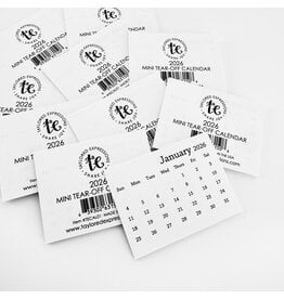 Taylored Expressions Mini Tear Off Calendars 2026 (Set of 10)