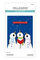 Spellbinders The Snow Notes - Die