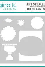 Gina K. Designs Life In Full Bloom -Stamp, Die & Stencil