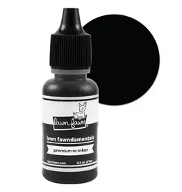 Lawn Fawn Lawn Inks - Jet Black Premium Reinker