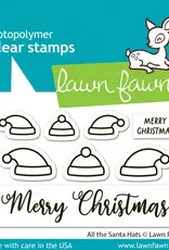 Lawn Fawn All The Santa Hats -Stamp & Lawn Cuts
