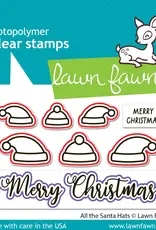 Lawn Fawn All The Santa Hats -Stamp & Lawn Cuts