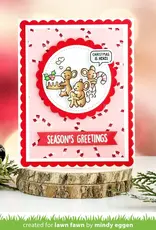 Lawn Fawn Sweet Christmas Mice - Stamp & Lawn Cut