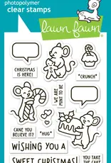 Lawn Fawn Sweet Christmas Mice - Stamp