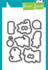 Lawn Fawn Cozy Cats -Stamp & Lawn Cut