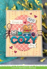 Lawn Fawn Cozy Cats -Stamp & Lawn Cut