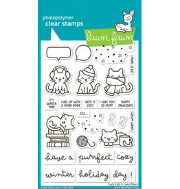 Lawn Fawn Cozy Cats - Stamp
